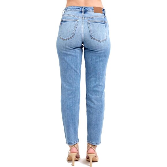 Women's Mid Rise Slim Fit Jeans Cotton Spandex Regular Size 9 - Picture 4 of 5